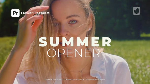Photo of Summer Opener | MOGRT – Videohive 38432406