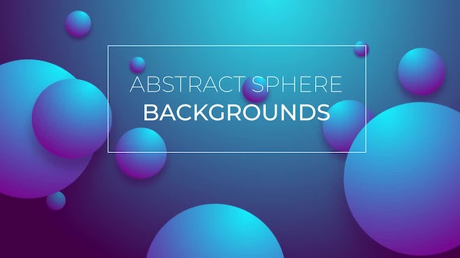 Photo of Abstract Sphere Backgrounds. – Motionarray 1162939