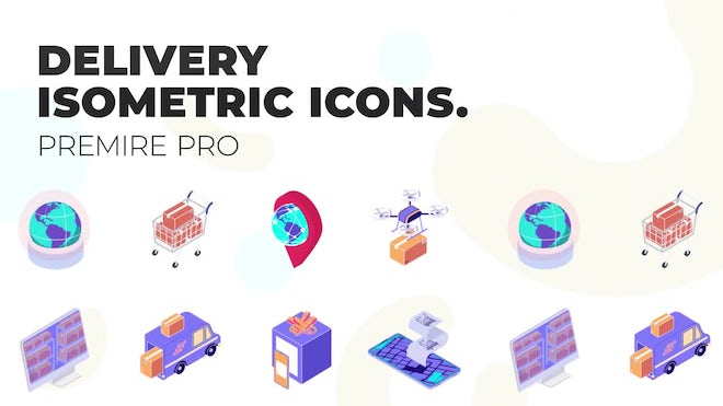 Photo of Delivery – Isometric  Icons – Motionarray 1159705