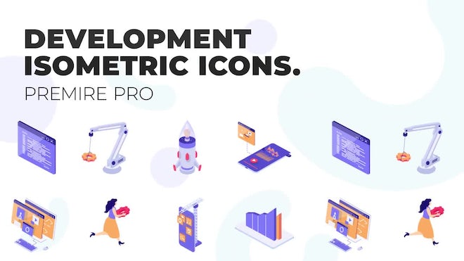 Photo of Development – Isometric  Icons – Motionarray 1159708