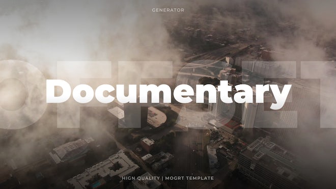 Photo of Documentary Offset Transitions – Motionarray 1160227