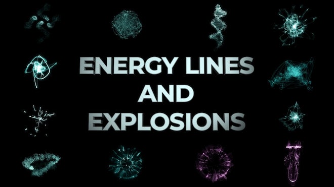 Photo of Energy Lines And Explosions – Motionarray 1158448