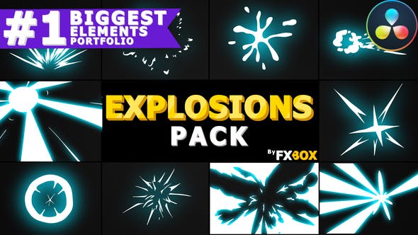 Photo of Explosion Elements Pack | DaVinci Resolve – Videohive 39175716