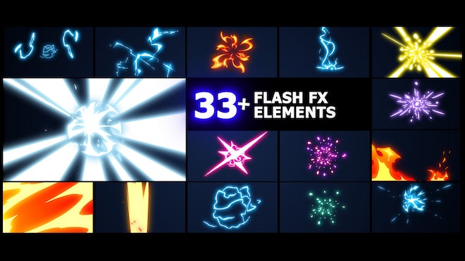 Photo of Flash FX Elements Pack – Motionarray 1171437