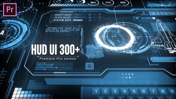 Photo of HUD UI Pack 300+ for Premiere Pro – Videohive 25601956