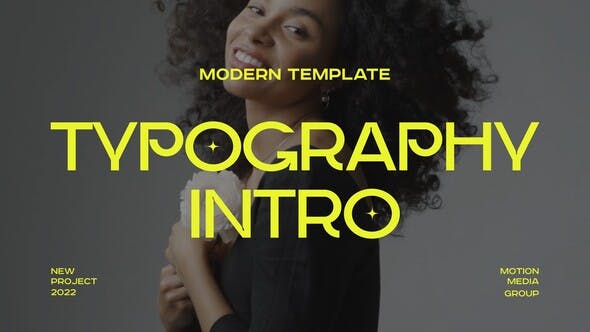 Photo of Modern Typography Intro – Videohive 39087255