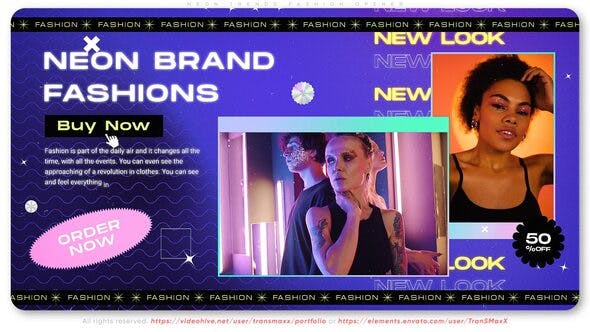 Photo of Neon Trends Fashion Opener – Videohive 39168178