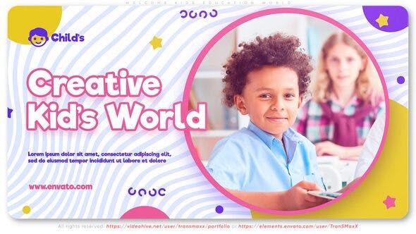 Photo of Welcome Kids Education World – Videohive 39149511