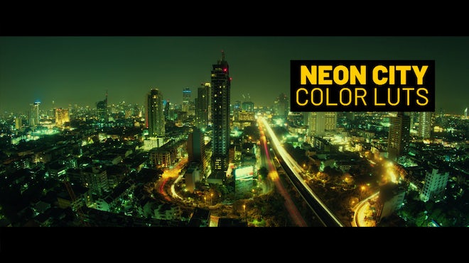Photo of Neon City Luts – Motionarray 1219317