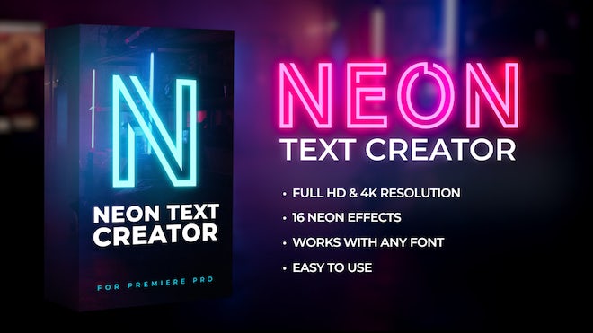 Photo of Neon Text Creator – Motionarray 1243879
