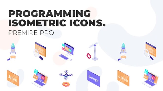 Photo of Programming – Isometric  Icons – Motionarray 1162540