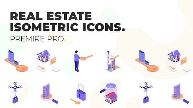 Photo of Real Estate – Isometric  Icons – Motionarray 1162543