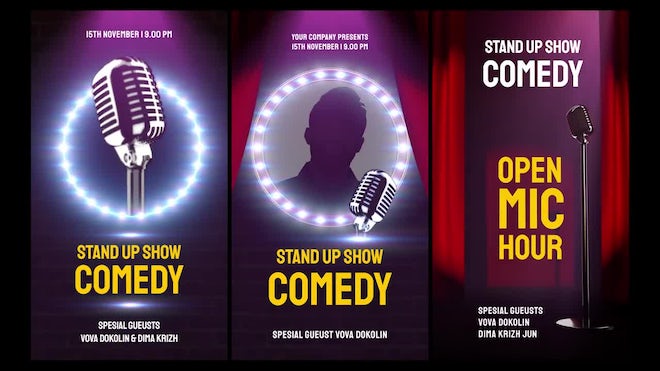 Photo of Stand Up Comedy Stories Pack – Motionarray 1252960