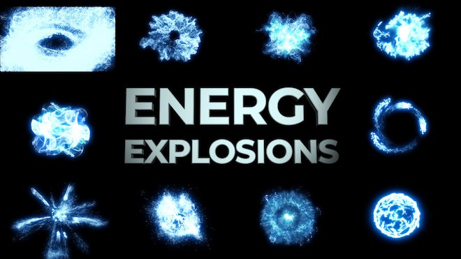 Photo of Energy Explosions FX – Motionarray 1278359