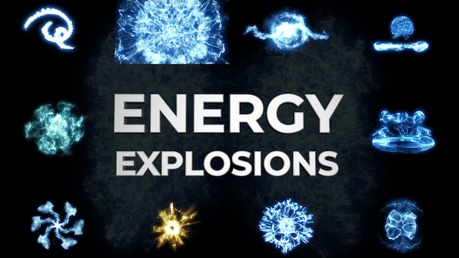 Photo of Energy Explosions Pack – Motionarray 1278378