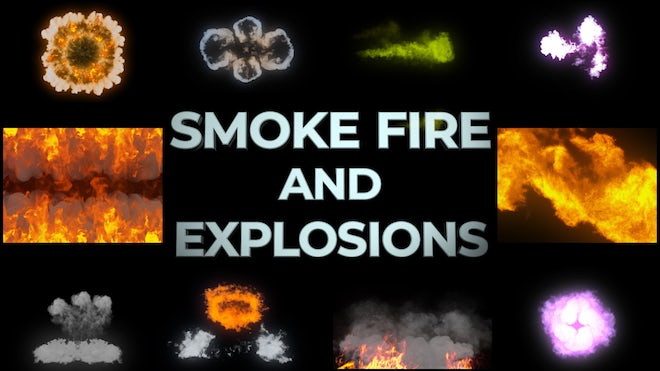 Photo of Smoke Fire And Explosions – Motionarray 1190172