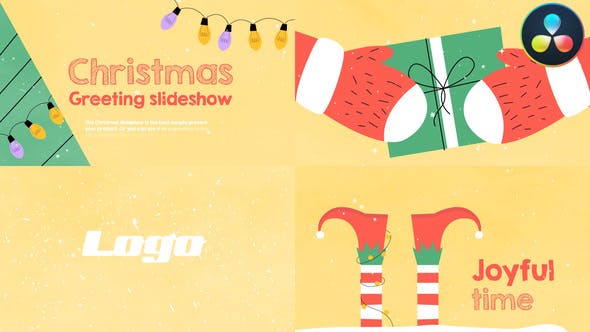 Photo of Christmas Greeting Slideshow | DaVinci Resolve – Videohive 40701890