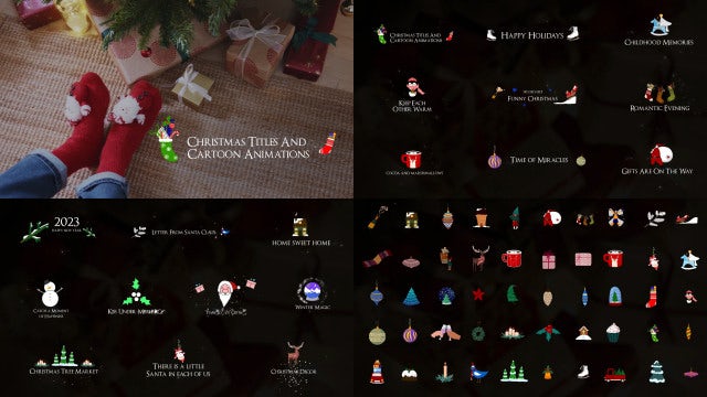 Photo of Christmas Titles And Cartoon Animations – Motionarray 1292112