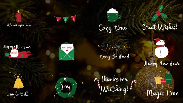 Photo of Hand Drawn Christmas Titles – Motionarray 1304988