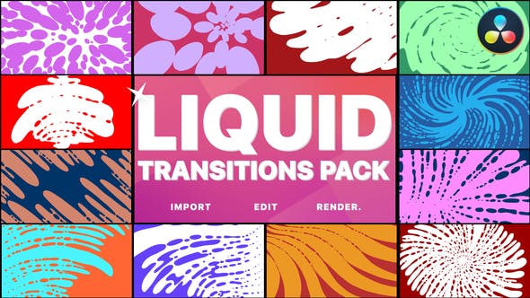 Photo of Liquid Transitions | DaVinci Resolve – Videohive 40657322