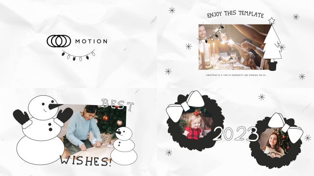 Photo of Merry Christmas Greeting Slideshow – Motionarray 1301447