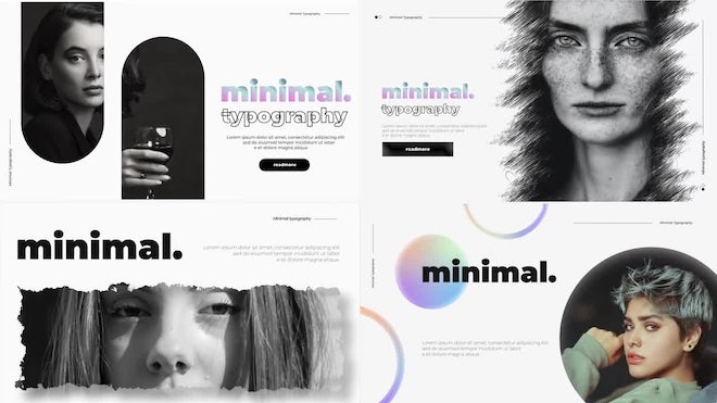 Photo of Minimal Typography Pack – Motionarray 1290585