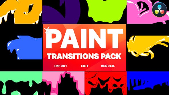 Photo of Paint Transitions | DaVinci Resolve – Videohive 40657259