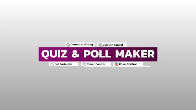 Photo of Quiz & Poll Maker – Motionarray 1178860