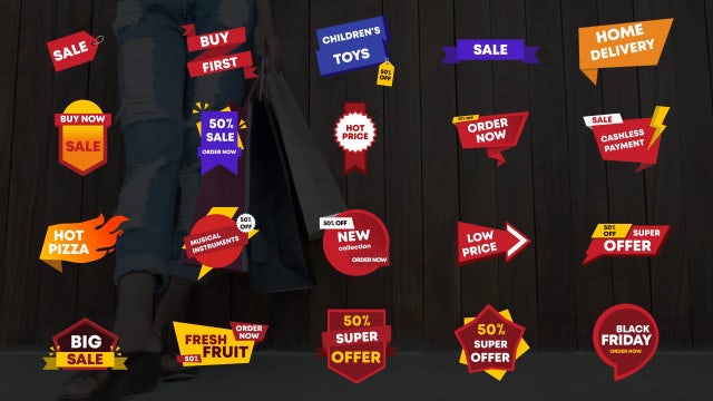 Photo of Sales Badges – Motionarray 1283695