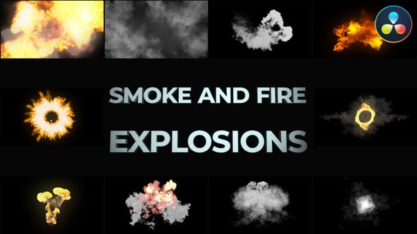 Photo of Smoke And Fire Explosions And Transitions for DaVinci Resolve – Videohive 41954087