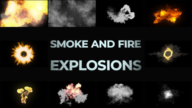 Photo of Smoke And Fire Explosions – Motionarray 1286956