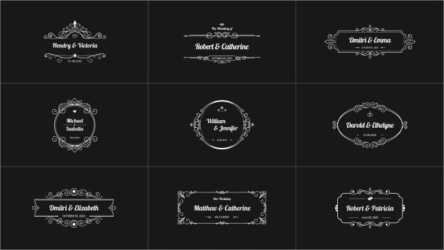 Photo of Wedding Titles – Motionarray 1301152