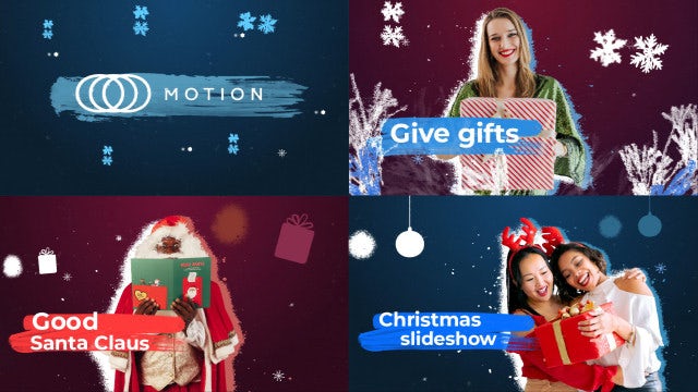 Photo of Brush Christmas Slideshow – Motionarray 1312444