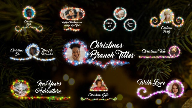 Photo of Christmas Branch Titles And Lower Thirds – Motionarray 1314065