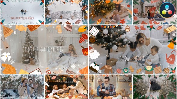 Photo of Christmas Frames | DaVinci Resolve – Videohive 42046945