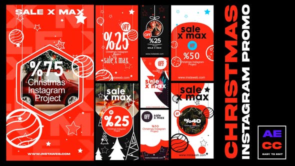 Photo of Christmas Instagram Stories – Videohive 42020014