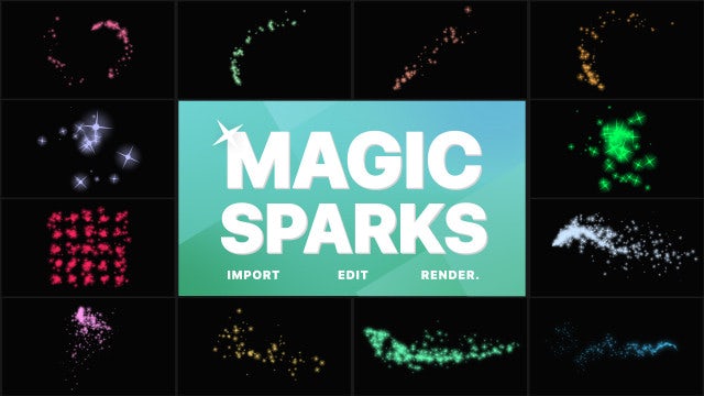 Photo of Christmas Magic Sparks – Motionarray 1337981