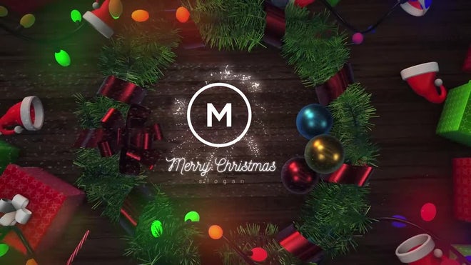 Photo of Christmas Unique Logo Reveal – Motionarray 1317408