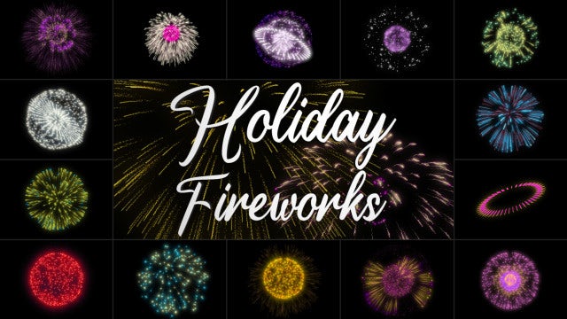 Photo of Holiday Fireworks – Motionarray 1344829