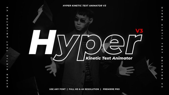 Photo of Hyper Kinetic Text Animator V3 – Motionarray 1327459