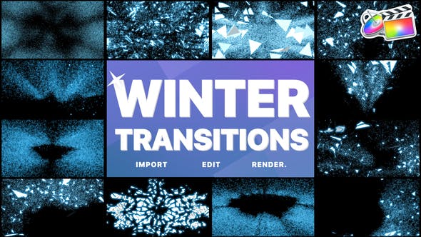 Photo of Ice Winter Transitions | FCPX – Videohive 42098303