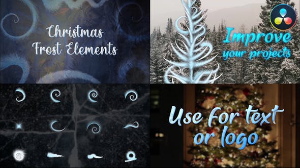 Photo of Winter Frost Elements for DaVinci Resolve – Videohive 41998493