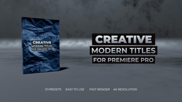 Photo of Creative Modern Titles – Motionarray 1338665