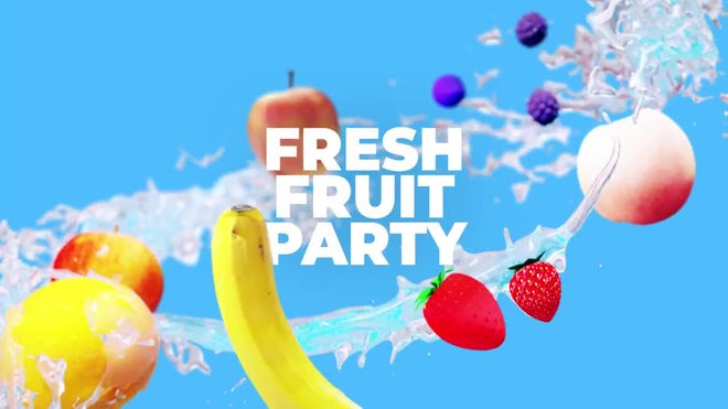 Photo of Fresh Fruit Intro – Motionarray 1373969