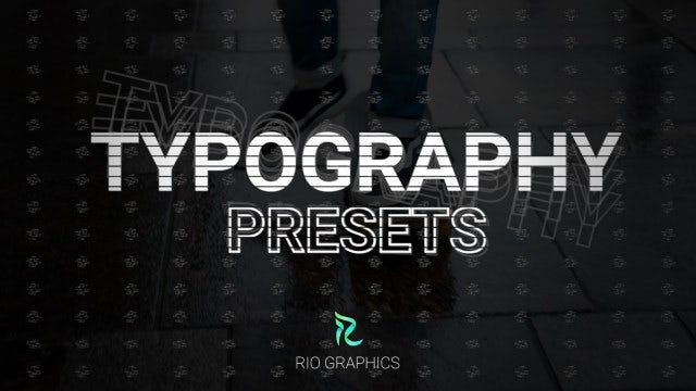 Photo of Fullscreen Typography Presets – Motionarray 1360002