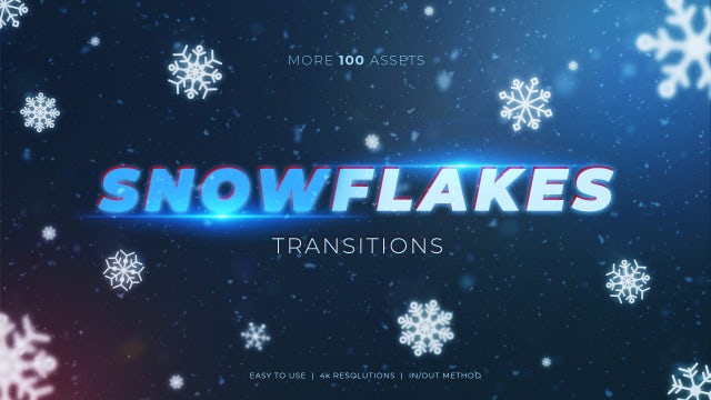 Photo of Snowflake Transitions – Motionarray 1351766