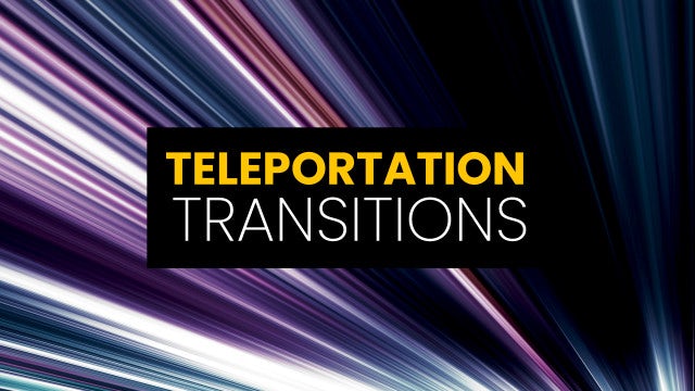 Photo of Teleportation Transitions – Motionarray 1351803