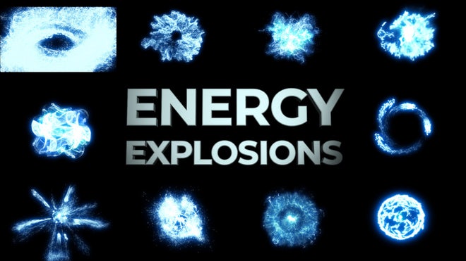 Photo of Energy Explosions FX – Motionarray 1200219