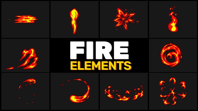 Photo of Fire Elements – Motionarray 1208724