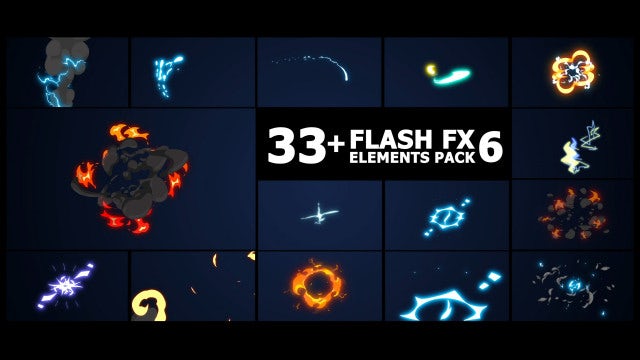 Photo of Flash FX Elements Pack – Motionarray 1389013